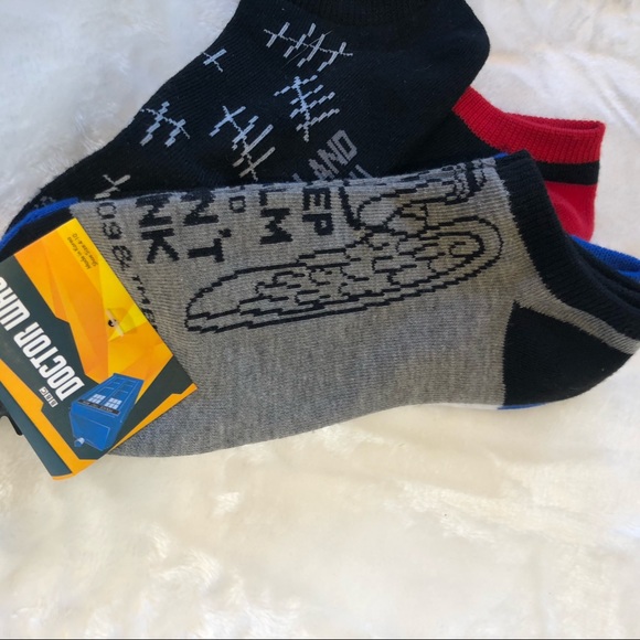 NWT Dr. Who Socks - 5 pair pack - Picture 6 of 7
